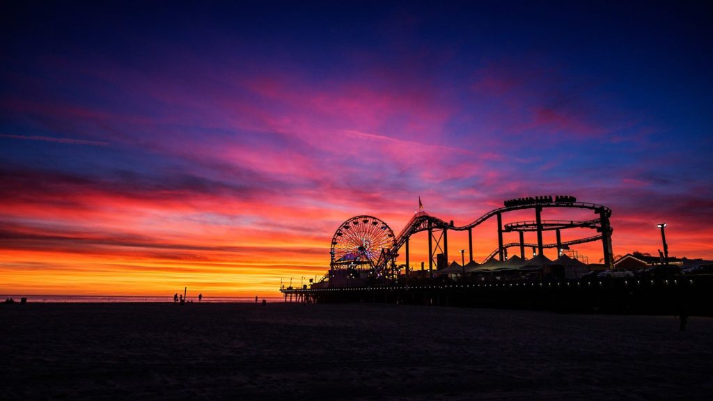 Santa Monica Pier Sunset Siargao