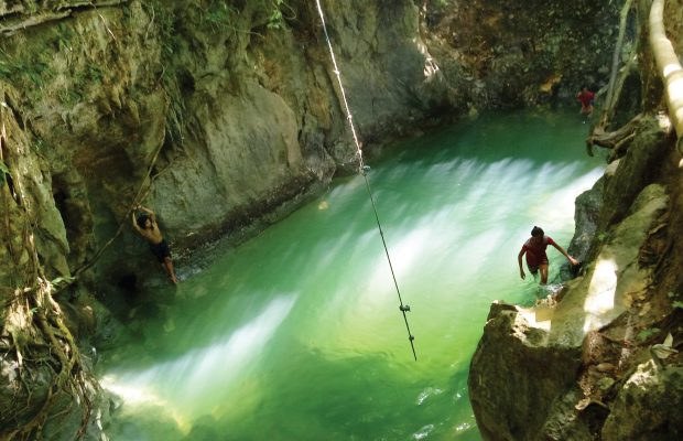 Tayangban Cave pool Siargao