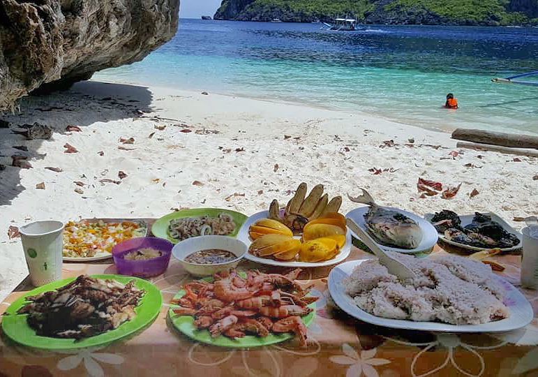 El Nido local food