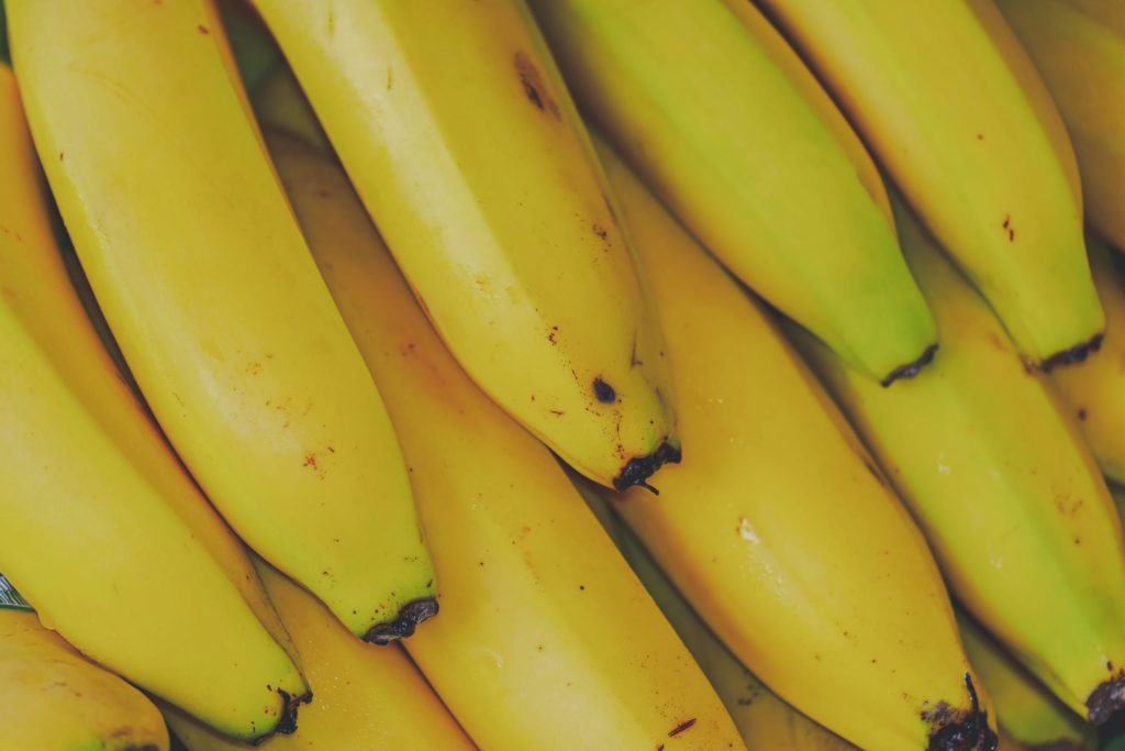 A photo of bananas